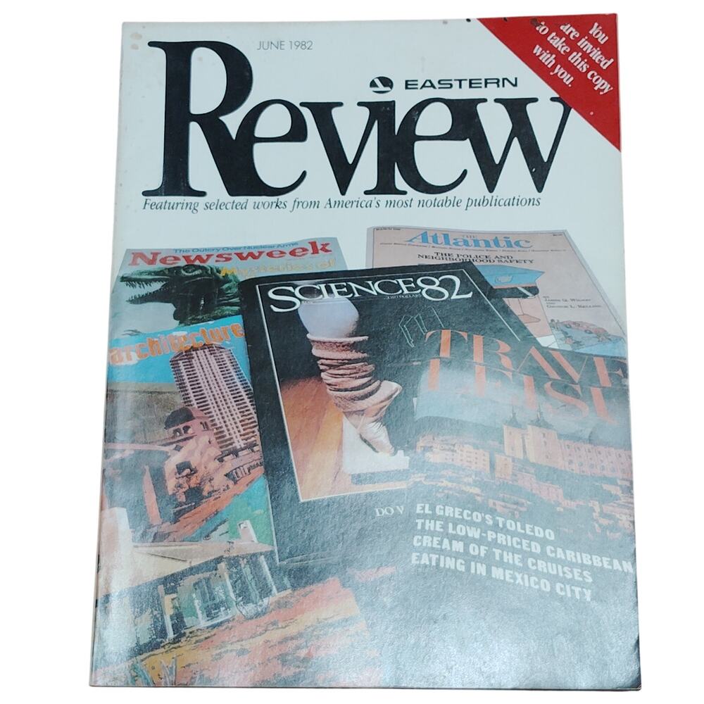 Eastern Review Magazine - June 1982 - The Magazine of Eastern Airlines Vintage